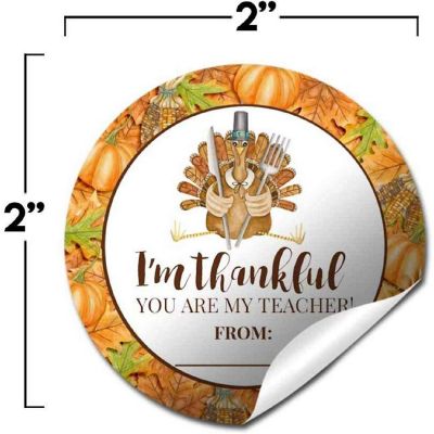 AmandaCreation Thanksgiving Appreciation Envelope Seals 40pc. Image 1