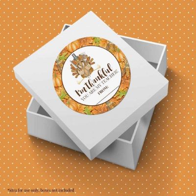 AmandaCreation Thanksgiving Appreciation Envelope Seals 40pc. Image 2