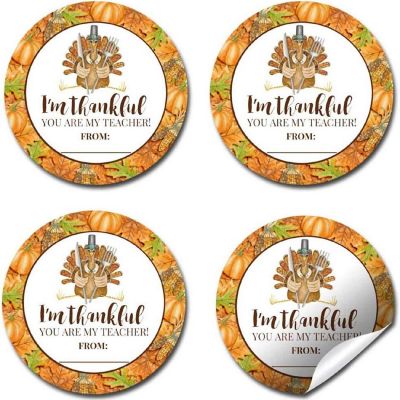 AmandaCreation Thanksgiving Appreciation Envelope Seals 40pc. Image 3