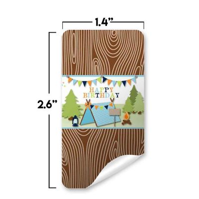 AmandaCreation The Great Outdoors Mini Candybar Wrappers 45pc Image 1