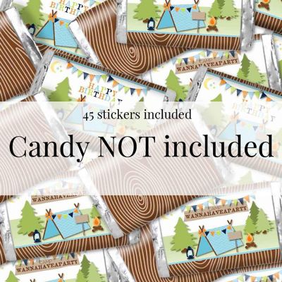 AmandaCreation The Great Outdoors Mini Candybar Wrappers 45pc Image 2