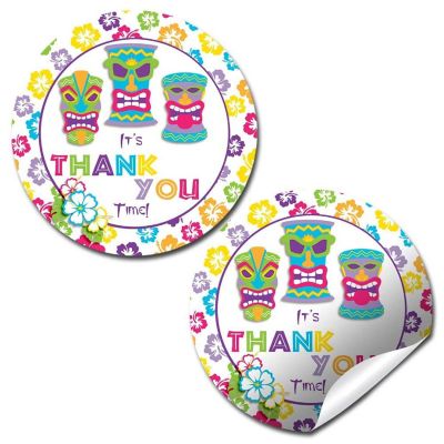 AmandaCreation Tiki Time Envelope Seals 40pc. Image 1