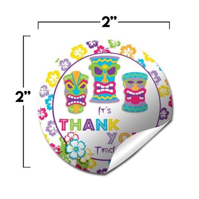 AmandaCreation Tiki Time Envelope Seals 40pc. Image 1