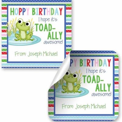AmandaCreation Toad-Ally Awesome Gift Tag 24pc. Image 2