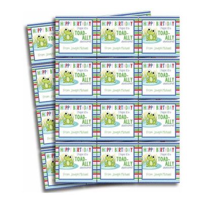AmandaCreation Toad-Ally Awesome Gift Tag 24pc. Image 3