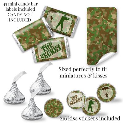 AmandaCreation Top Secret Army Party Bundle 381pc. Image 3