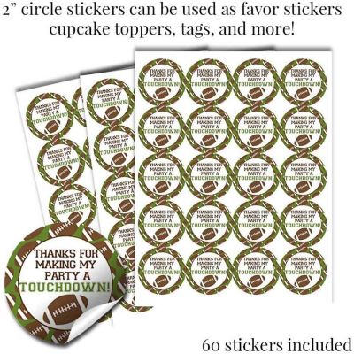 AmandaCreation Touchdown Sticker Bundle 429pc. Image 3