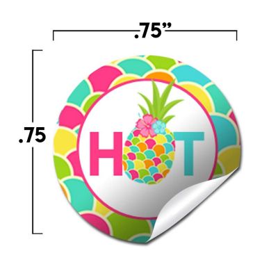 AmandaCreation Tropic Like It's Hot Kiss Stickers 324pc. Image 3