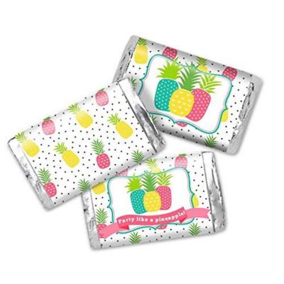 AmandaCreation Tropical Party Mini Candybar Wrappers 45pc. Image 1