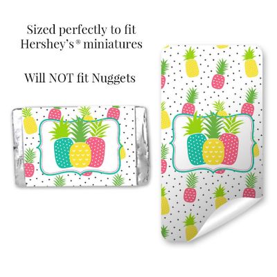 AmandaCreation Tropical Party Mini Candybar Wrappers 45pc. Image 2