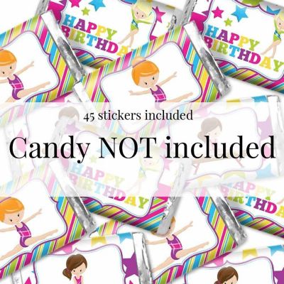 AmandaCreation Tumbling Mini Candybar Wrappers 45pc. Image 3