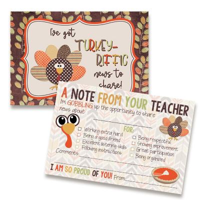 AmandaCreation Turkey Teacher Mail for Students 30pc. Image 1