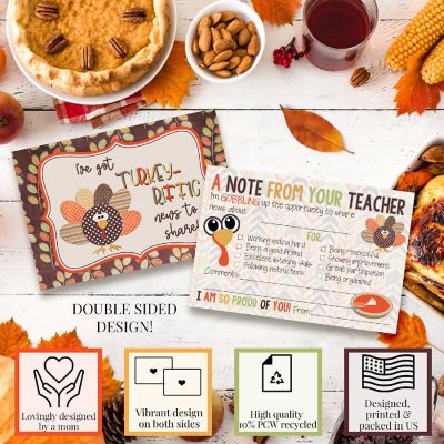 AmandaCreation Turkey Teacher Mail for Students 30pc. Image 1