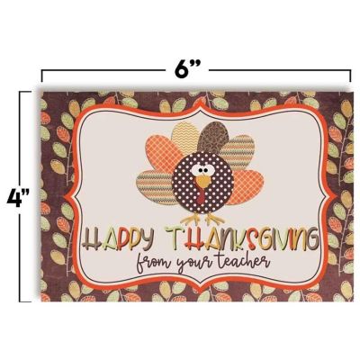 AmandaCreation Turkey Teacher Postcards 30pc. Image 2