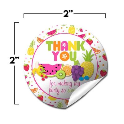 AmandaCreation Tutti Frutti Envelope Seals 40pc. Image 1