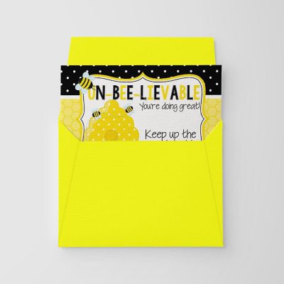 AmandaCreation Unbelievable Good Work Greeting Card 2pc. Image 2