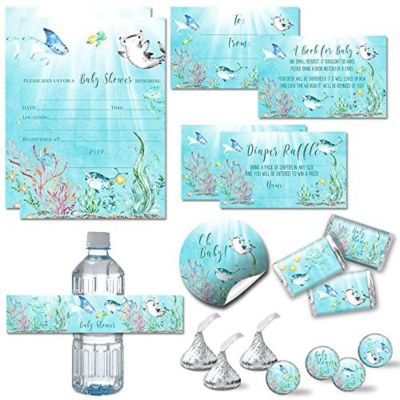AmandaCreation Underwater Sea Life Party Bundle 381pc. Image 1