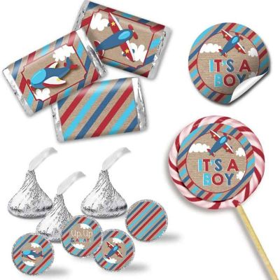 AmandaCreation Up &amp; Away Blue Sticker Bundle 429pc. Image 1