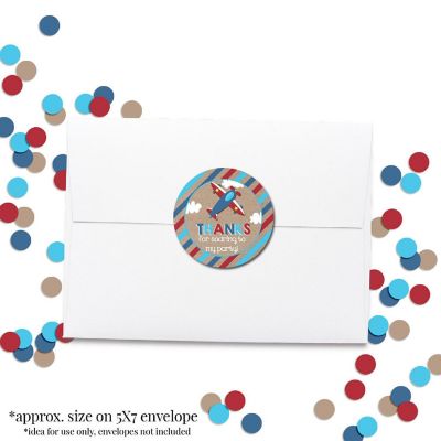AmandaCreation Up &amp; Away Envelope Seals 40pc. Image 1