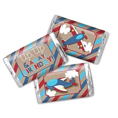 AmandaCreation Up &amp; Away Mini Candybar Wrappers 45pcs. Image 1