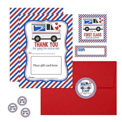 AmandaCreation USPS Driver Gift Card Holder 36pc. Image 1