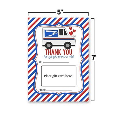 AmandaCreation USPS Driver Gift Card Holder 36pc. Image 2