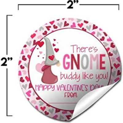 AmandaCreation Valentine Gnome Envelope Seals 40pc. Image 2
