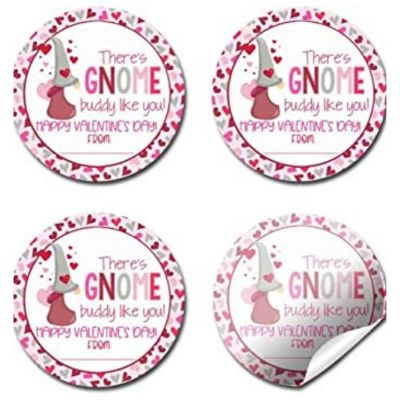 AmandaCreation Valentine Gnome Envelope Seals 40pc. Image 3