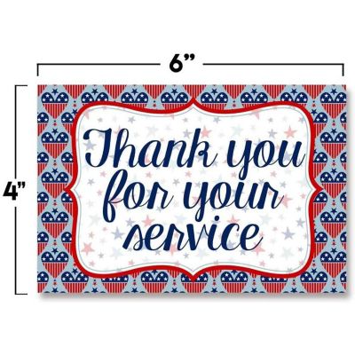 AmandaCreation Veterans Day Postcards 20pc. Image 3