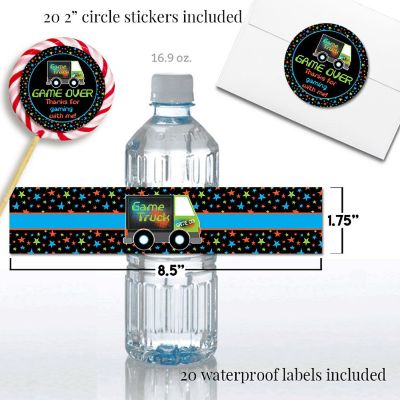 AmandaCreation Video Game Party Bundle 381pc. Image 1