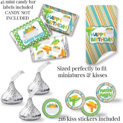 AmandaCreation Water Wars Boys Party Bundle 381pc. Image 3