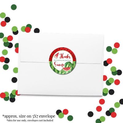 AmandaCreation Watercolor Watermelon Envelope Seals 40pc. Image 3