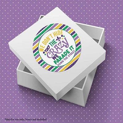 AmandaCreation We Don't Hide The Crazy Envelope Seals 40pc. Image 2