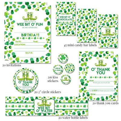 AmandaCreation Wee Bit O' Fun Party Bundle 381pc. Image 2