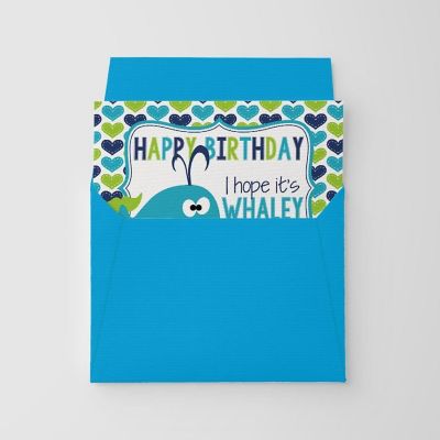 AmandaCreation WHALEY Awesome Greeting Card 2pc. Image 3