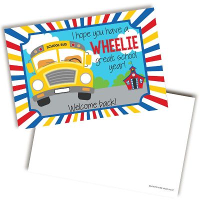 AmandaCreation Wheelie Great Year Bus Driver Postcards 30pc. Image 1