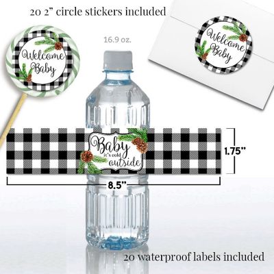 AmandaCreation Winter Pinecone Party Bundle 381pc. Image 2