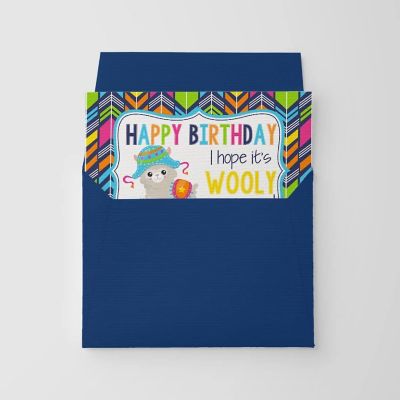 AmandaCreation Wooly Awesome Greeting Card 2pc. Image 1