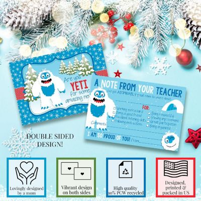 AmandaCreation Yeti Teacher Mail for Students 30pc. Image 1