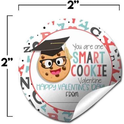 AmandaCreation You Are One Smart Cookie Envelope Seals 40pc. Image 1