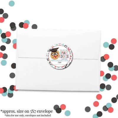 AmandaCreation You Are One Smart Cookie Envelope Seals 40pc. Image 3