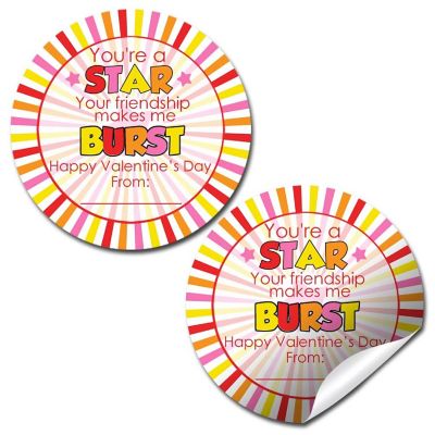 AmandaCreation You're a Star Envelope Seals 40pc. Image 1