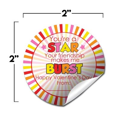 AmandaCreation You're a Star Envelope Seals 40pc. Image 1