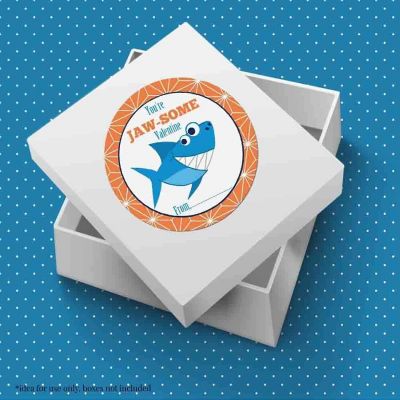 AmandaCreation You're Jawsome Envelope Seals 40pc. Image 2