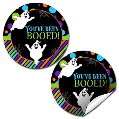 AmandaCreation You've Been Booed Envelope Seals 40pc. Image 1