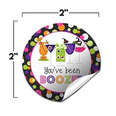 AmandaCreation You've Been Boozed Envelope Seals 40pc. Image 1