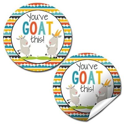 AmandaCreation You've Goat This Envelope Seals 40pc. Image 1