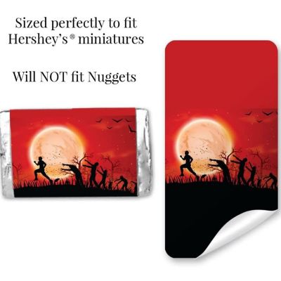 AmandaCreation Zombie Attack Mini Candybar Wrappers 45pc Image 2