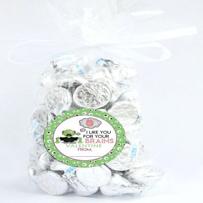 AmandaCreation Zombie Valentine Envelope Seals 40pc. Image 1