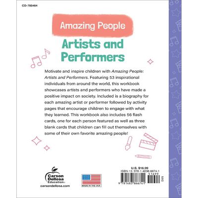 Amazing People: Artists and Performers Image 1